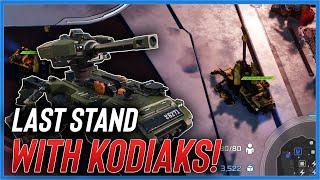 I tried using KODIAKS as my last stand in Halo Wars 2