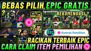 WOW BEBAS PILIH EPIC GRATIS ! REKOMENDASI EPIC TERBAIK & RACIKAN EPIC EUROPEAN EFOOTBALL 2025 MOBILE