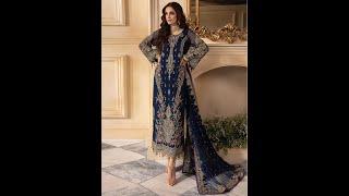 Charizma Luxury Formals Chiffon Designer Dresses - Jorra Clothing Store