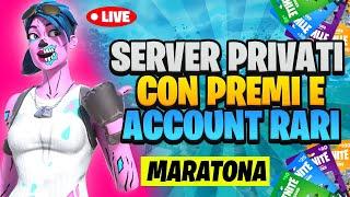 REGALO SKIN e PASS GRATIS SERVER PRIVATI!  ACCOUNT RARI PER I SUB E DONATORI! Live Fortnite ITA