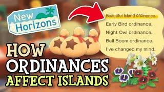 Animal Crossing New Horizons: HOW ISLAND ORDINANCES WORK (ACNH Direct Details) 2.0 Update