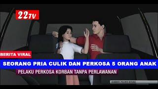 VIRAL! Pria Culik dan Perkosa 5 orang anak di bawah umur terancam HUKUMAN KEBIRI