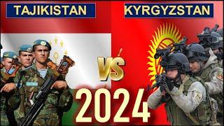Tajikistan vs Kyrgyzstan Military Power Comparison 2024 vs