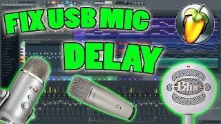  How To Fix Delay/Latency On USB Mic  (FL Studio)