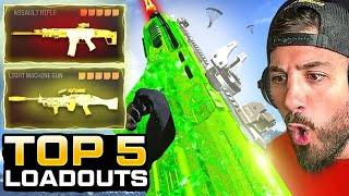 TOP 5 Class Setups in COD!  (WARZONE  META LOADOUTS)