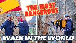 The DEADLIEST WALK IN THE WORLD Caminito Del Rey | Van Life Spain