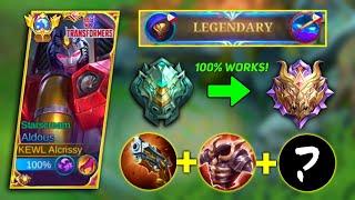 ALDOUS BEST ROTATION TO GET MYTHIC RANK FASTER! NEW BUILD REVEAL! ALDOUS BEST BUILD 2023 - MLBB