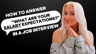 how to answer "what are your salary expectations" not awkwardly