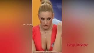 Eleonora Meleti Hot Dress Hot Cleavage