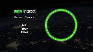 Sage Intacct Platform Overview