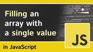 Array 'fill' method in Javascript (Array.prototype.fill)