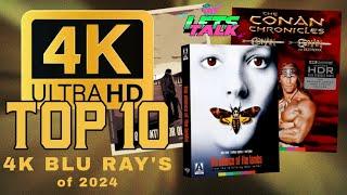 THE TOP 10 4k BLU RAYS OF 2024