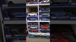 Looking at some Maisto 1:18-scale cars! (at Sam's Club)