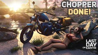 BEGINNER FINALLY ASSEMBLES THE CHOPPER! NOOB TO PRO #6 Last Day on Earth: Survival