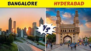 Bengaluru vs Hyderabad Comparison | Bengaluru vs Hyderabad City Comparison 2024