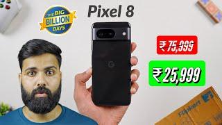 Pixel 8 at ₹31,999 in Flipkart Big Billion Day 2024 