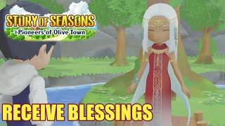 Story of Seasons Pioneers of Olive Town – Increase Stamina by Receiving Blessings