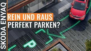 Die Skoda ENYAQ Parkassistenten im Test: So funktionieren sie und wann kommt remote parking?