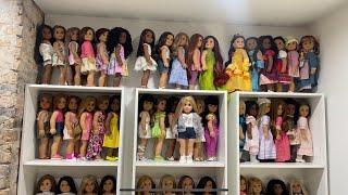 80 AMERICAN GIRL DOLLS IN UNDER 90 SECONDS