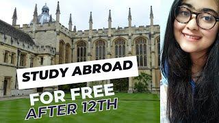 How To Study Abroad for free after 12th | Guide for Indian students to study abroad