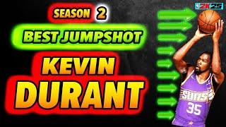 Season 2 Best Jumpshot on NBA 2K25: Kevin Durant Base: