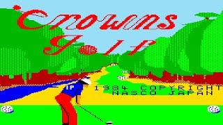 Shortplay Casual - Crowns Golf (Nasco Japan) Arcade HD 60fps - 1984