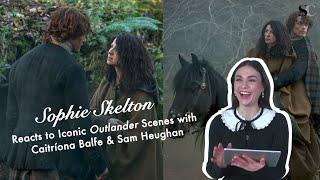 Sophie Skelton Reacts to Iconic "Outlander" Scenes with Sam Heughan & Caitríona Balfe