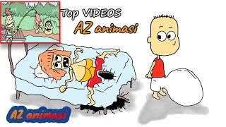 Best Cartoon Az animation | 8 funny videos | Indonesian animated cartoon