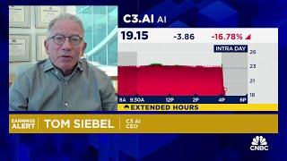 C3.AI CEO Tom Siebel on earnings, growth and generative AI