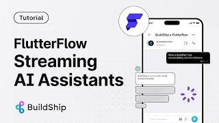 Streaming AI Assistant on FlutterFlow with BuildShip Template