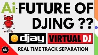 DJAY PRO AI & VIRTUAL DJ 2021 | CREATE ACAPELLAS Etc.. LIVE USING AI | IS THIS THE FUTURE OF DJING ?