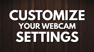 Custom / Manual Webcam Settings for Logitech Cameras