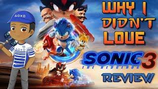 Sonic the Hedgehog 3 Movie REVIEW - Why I Didn't Love it