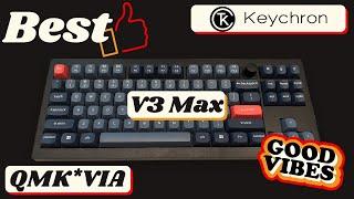 New! Keychron V3 Max Review and Sound Test with Jupiter Banana