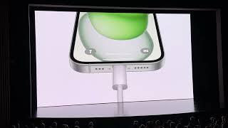 The crowd goes wild with the announcement of Apple iPhone 15 USB-C