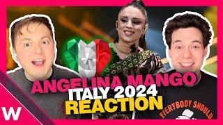  Angelina Mango - "La noia" REACTION | Italy Eurovision 2024