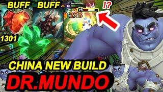 Wild Rift China Dr Mundo Top - Heartsteel & Titanic Hydra Broken OP Item - Build Rune - Best Build