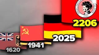 German Alternative History (1410 - 2278) | Flag Animation