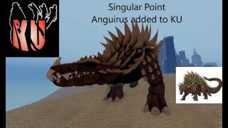 Singular Point Anguirus Showcase | Kaiju Universe (Roblox)