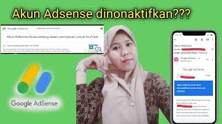 Cara Memperbaki Akun AdSense yang dinonaktifkan