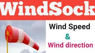 What is WindSock || Importance of windsock || Wind ki speed & direction pta kre.