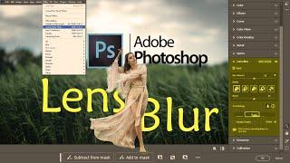 End of Buying Costliest Pro Lenses? NEW “Lens Blur” In Photoshop! Photoshop Tutorial 2024.