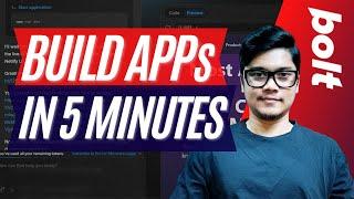 Build & Deploy Apps with AI: Bolt.new Tutorial | The Future of Software Development with AI