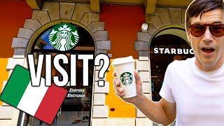 Why YOU SHOULD visit Starbucks in Italy 