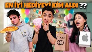 EN İYİ HEDİYEYİ KİM ALIR ?! KIZ VS ERKEK ARKADAŞIM @Merbemio @Omerliciouss