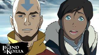 Aang Restores Korra's Bending | Full Scene | The Legend of Korra