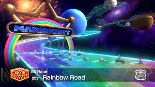 Mario Kart 8 Deluxe 3DS Rainbow Road Gameplay