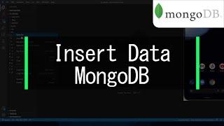 Insert Data into MongoDB  -  Flutter