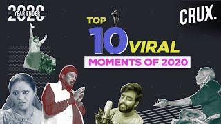 The Top 10 Viral Videos That  Brightened Up 2020 In India | Yearender 2020 | CRUX