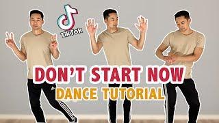 DUA LIPA - DON'T START NOW TIK TOK DANCE TUTORIAL (Step By Step)